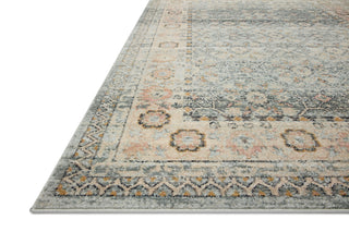 Loloi Jocelyn JOC-04 Sky/Multi Area Rug Corner Image