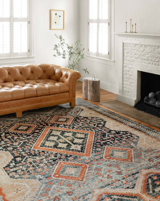 Loloi Jocelyn JOC-05 Navy/Multi Area Rug Lifestyle Image Feature