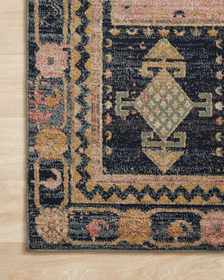 Loloi Jocelyn JOC-06 Rose/Rose Area Rug Corner Image