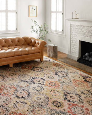 Loloi Jocelyn JOC-07 Khaki/Multi Area Rug Lifestyle Image Feature