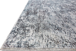 Loloi II Joelle JOE-03 Fog/Graphite Area Rug Corner Image