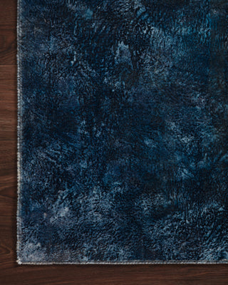 Loloi II Joelle JOE-06 Midnight/Blue Area Rug Corner Image