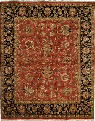 Kalaty Jaipura JP-438 Rust/Black Area Rug