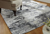 K2 Jardin JR-635 Sand/Steel Area Rug Lifestyle Image Feature