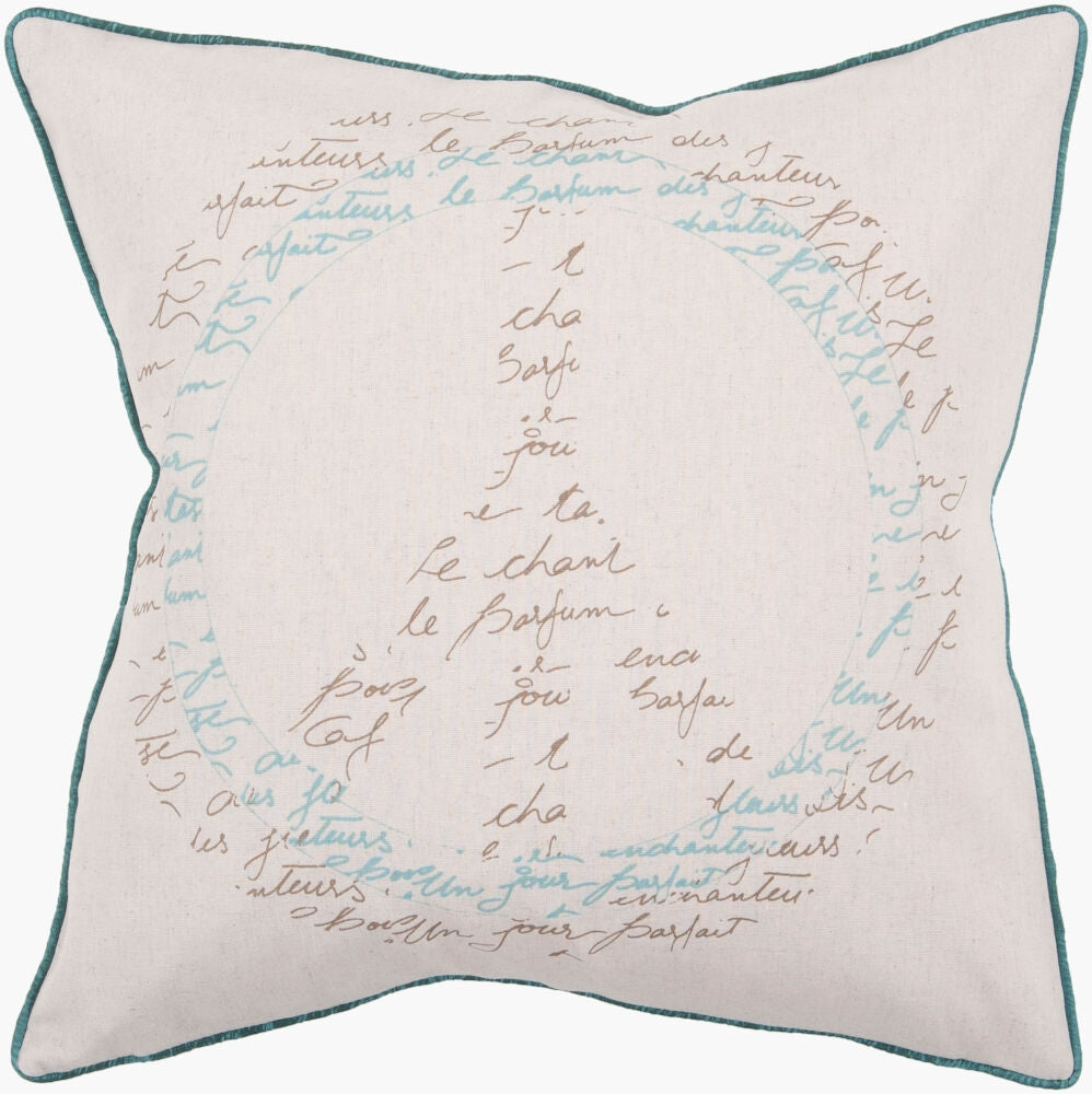 Surya Decorative Pillows JS-050 Aqua main image