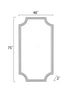 Surya Joslyn JSL-003 Gold Line Drawing