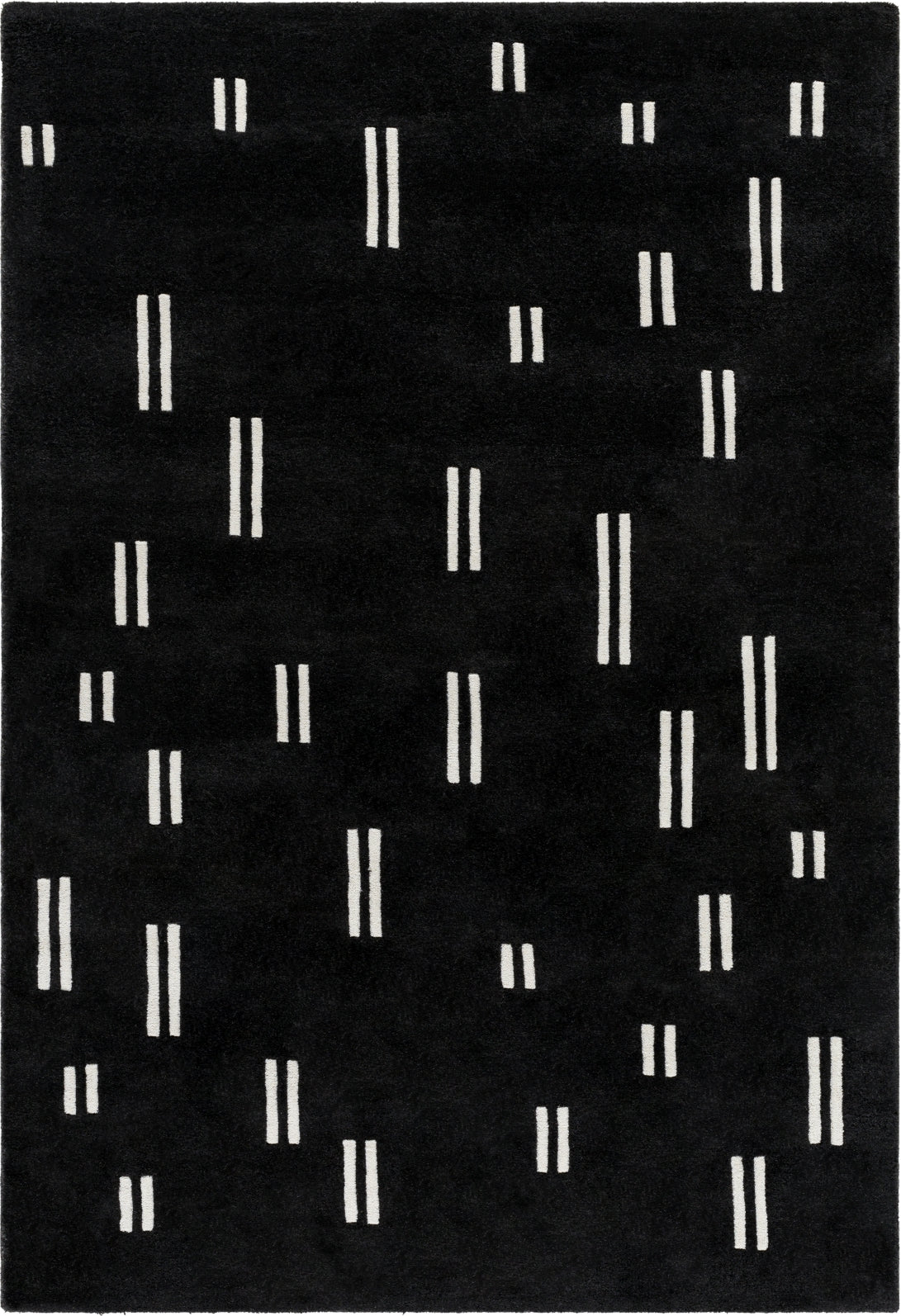 Surya JSW-1004 Jet Black Area Rug by Jason Wu