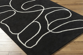 Surya JSW-1008 Black Area Rug by Jason Wu