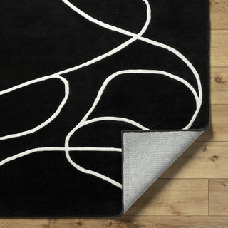 Surya JSW-1008 Black Area Rug by Jason Wu