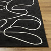 Surya JSW-1008 Black Area Rug by Jason Wu