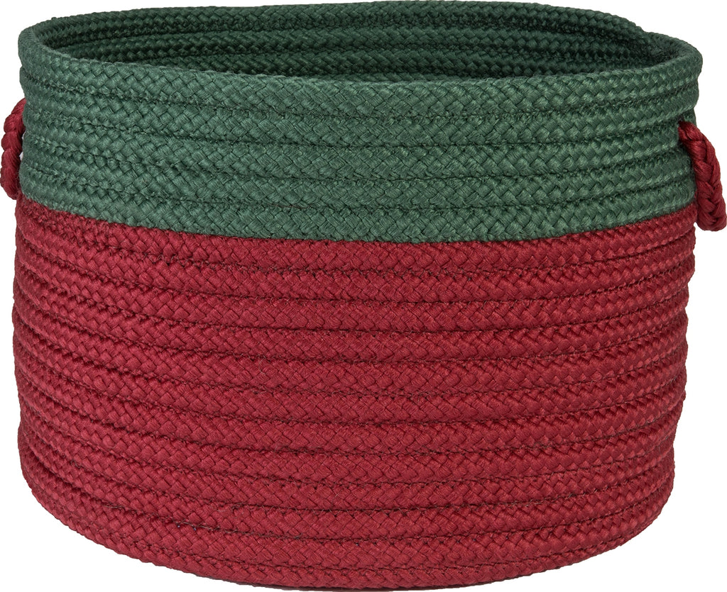 Colonial Mills Jubilee Basket JU22 Red and Green