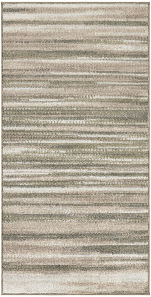 Nourison Jubilant JUB04 Green Ivory Area Rug main image