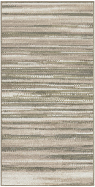 Nourison Jubilant JUB04 Green Ivory Area Rug main image