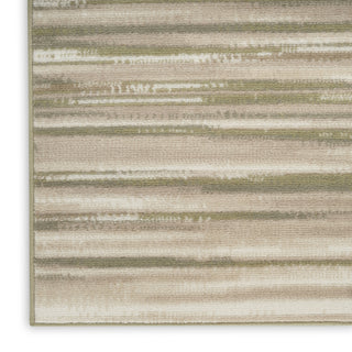 Nourison Jubilant JUB04 Green Ivory Area Rug T' R