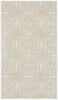 Nourison Jubilant JUB06 Ivory Beige Area Rug Main Image