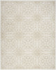 Nourison Jubilant JUB06 Ivory Beige Area Rug Main Image
