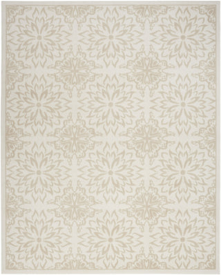 Nourison Jubilant JUB06 Ivory Beige Area Rug Main Image