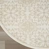 Nourison Jubilant JUB06 Ivory Beige Area Rug Detail Image