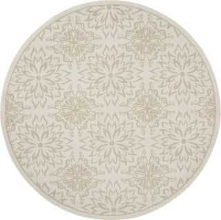 Nourison Jubilant JUB06 Ivory Beige Area Rug Main Image