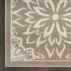 Nourison Jubilant JUB06 Taupe Area Rug Detail Image