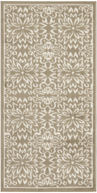 Nourison Jubilant JUB06 Taupe Area Rug main image