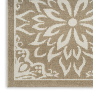 Nourison Jubilant JUB06 Taupe Area Rug T' R