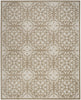 Nourison Jubilant JUB06 Taupe Area Rug Main Image