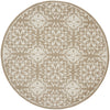 Nourison Jubilant JUB06 Taupe Area Rug Main Image