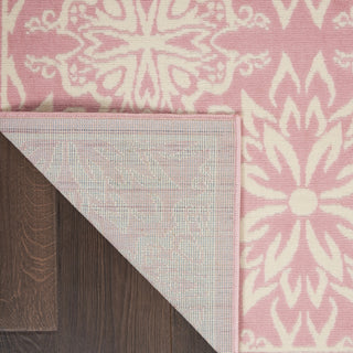 Nourison Jubilant JUB06 Ivory/Pink Area Rug 