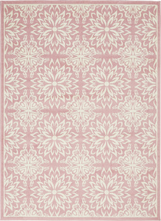 Nourison Jubilant JUB06 Ivory/Pink Area Rug 