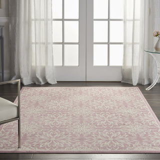 Nourison Jubilant JUB06 Ivory/Pink Area Rug 