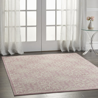 Nourison Jubilant JUB06 Ivory/Pink Area Rug 
