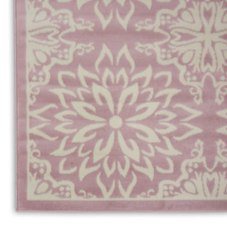 Nourison Jubilant JUB06 Ivory/Pink Area Rug 