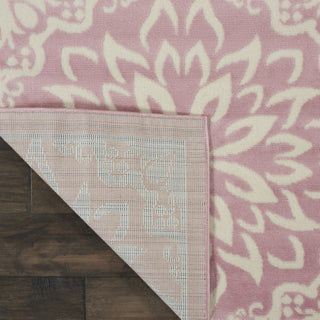 Nourison Jubilant JUB06 Ivory/Pink Area Rug Main Image