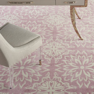 Nourison Jubilant JUB06 Ivory/Pink Area Rug Main Image