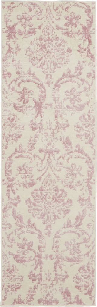 Nourison Jubilant JUB09 Ivory/Pink Area Rug Main Image