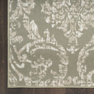 Nourison Jubilant JUB09 Olive Area Rug Detail Image