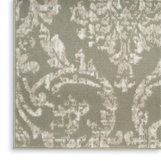 Nourison Jubilant JUB09 Olive Area Rug T' R