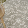 Nourison Jubilant JUB09 Olive Area Rug Corner Image