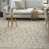 Nourison Jubilant JUB09 Olive Area Rug Corner Image