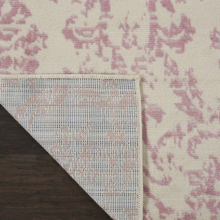 Nourison Jubilant JUB09 Ivory/Pink Area Rug 