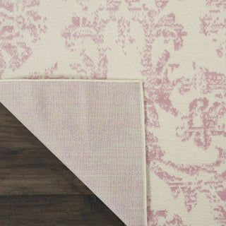 Nourison Jubilant JUB09 Ivory/Pink Area Rug 