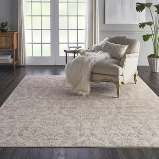 Nourison Jubilant JUB09 Ivory/Pink Area Rug 