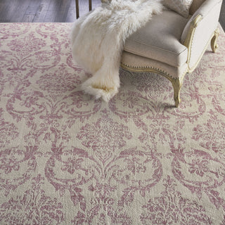 Nourison Jubilant JUB09 Ivory/Pink Area Rug 