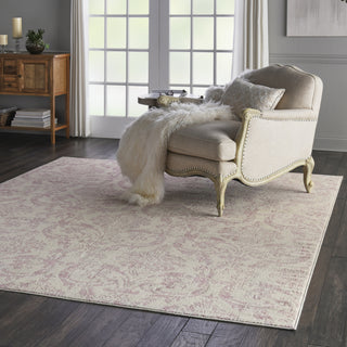 Nourison Jubilant JUB09 Ivory/Pink Area Rug 