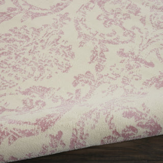 Nourison Jubilant JUB09 Ivory/Pink Area Rug 