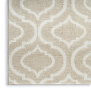 Nourison Jubilant JUB19 Beige Area Rug T' R