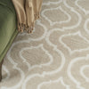 Nourison Jubilant JUB19 Beige Area Rug Corner Image