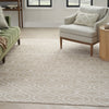 Nourison Jubilant JUB19 Beige Area Rug Corner Image