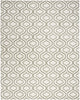 Nourison Jubilant JUB19 Ivory Green Area Rug Main Image